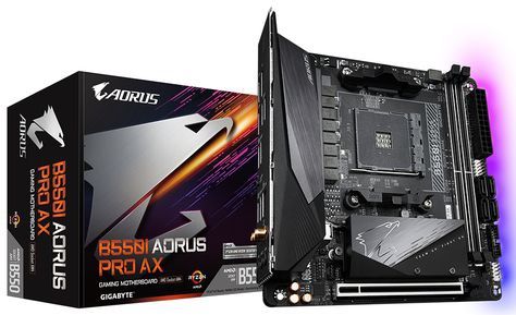 Motherboard Gigabyte B550I AORUS PRO AX MATX AM4 AMD AM4 AMD AMD B550