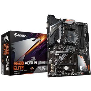 Gigabyte A520 AORUS ELITE moederbord AMD A520 Socket AM4 ATX