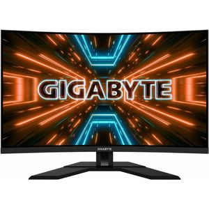 Gigabyte M32QC LED-monitor Energielabel G (A - G) 80 cm (31.5 inch) 2560 x 1440 Pixel 16:9 1 ms USB 3.2 Gen 1 (USB 3.0), HDMI, DisplayPort, Hoofdtelefoon (3.5