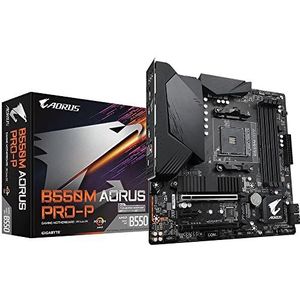 Gigabyte B550M AORUS PRO-P Micro ATX Motherboard for AMD AM4 CPUs