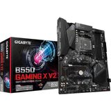 GIGABYTE B550 Gaming X V2 Mainboard – AMD Ryzen 5000 CPUs, 10+3 Phasen VRM, bis zu 4733 MHz DDR4, 1xPCIe 4.0 + 1xPCIe 3.0 M.2, 1GbE LAN, USB 3.2 Gen 2