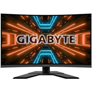 GIGABYTE TECHNOLOGY G32QC A Gaming-monitor 32 inch (32 inch) VA-paneel 165 Hz QHD-resolutie gebogen display
