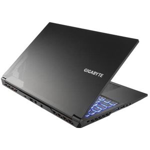 GIGABYTE G5 KE-52EE213SH 15,6 inch Full HD Intel i5-12500H 16GB RAM DDR4 512GB SSD GeForce RTX 3060 Windows OS QWERTY toetsenbord, zwart, 6 inch