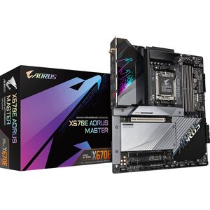Gigabyte X670E AORUS MASTER (rev. 1.0) - Moederbord - E-ATX - Socket AM5 - AMD X670 - DDR5