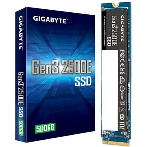 GIGABYTE Gen3 2500E SSD 500GB M.2 PCI Express 3.0 NVMe