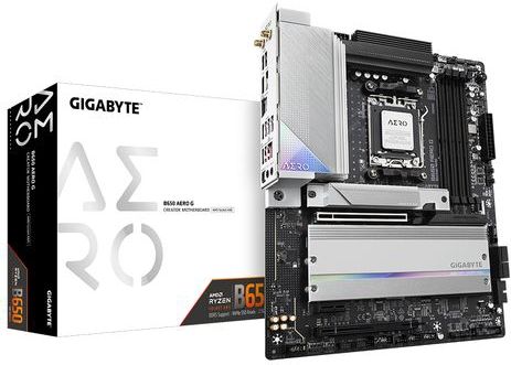 Gigabyte - B650 Aero G - Moederbord - Zwart - DDR5-SDRAM - 128 GB