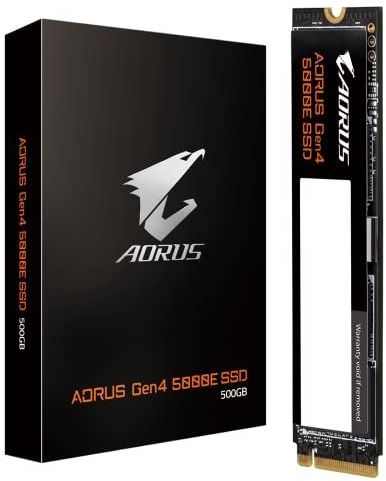 Gigabyte SSD AORUS Gen 4 5000E 500GB