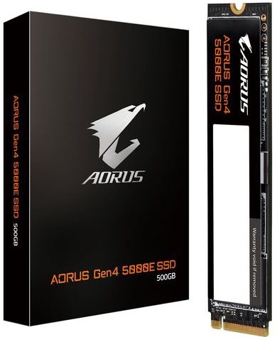 Gigabyte - Aorus Gen4 5000E - SSD - 500 GB - M.2 2280