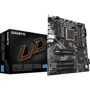 Motherboard Gigabyte B760 DS3H DDR4 DDR4 Intel Intel B760 LGA 1700