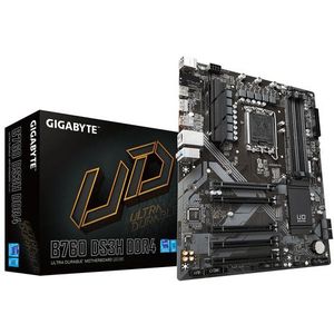 Motherboard Gigabyte B760 DS3H DDR4 DDR4 Intel Intel B760 LGA 1700