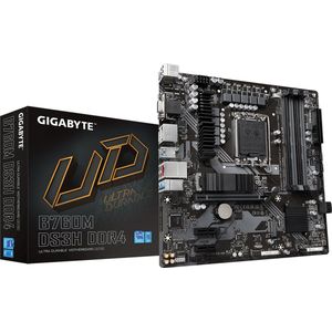 Motherboard Gigabyte B760M DS3H DDR4 LGA 1700 Intel B760 Intel