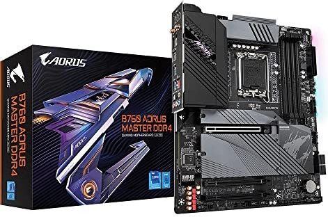 GIGABYTE B760 AORUS MASTER DDR4 moederbord Intel B760 Express LGA 1700 ATX