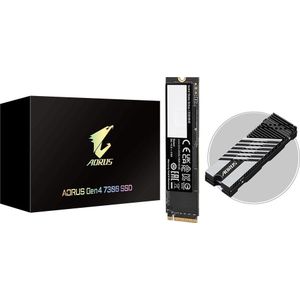 GIGABYTE AORUS Gen4 7300 SSD 1TB M.2 PCI Express 4.0 NVMe 3D TLC NAND