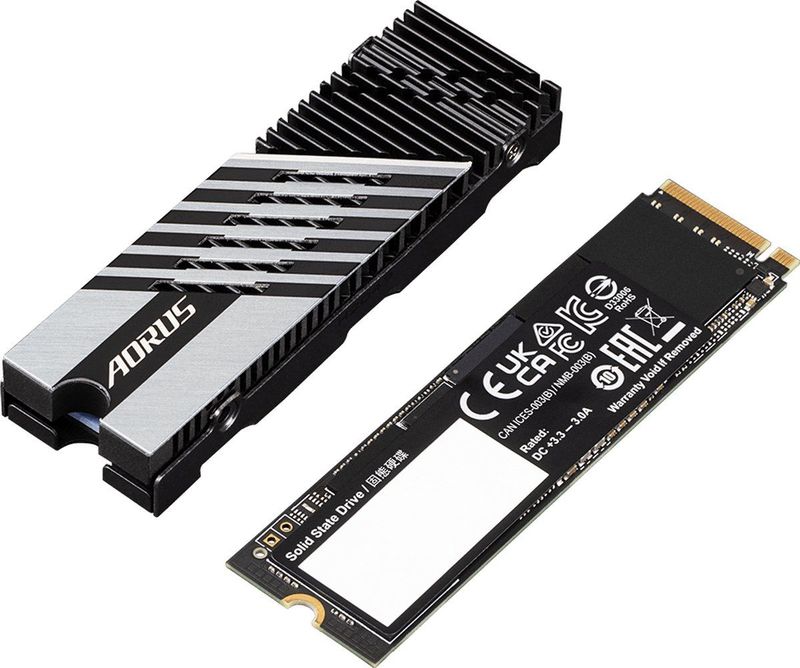 Gigabyte AORUS Gen4 7300 2TB - SSD - Met Heatsink