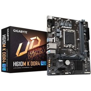 Gigabyte - H610M K - Moederbord - Zwart - DDR4
