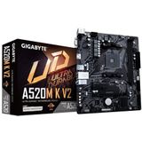 GIGABYTE A520M K V2 moederbord AMD A520 Socket AM4 micro ATX