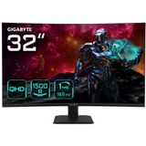 Gigabyte - GS32QC - Monitor - Zwart - 31.5 inch - Quad HD - 165 Hz