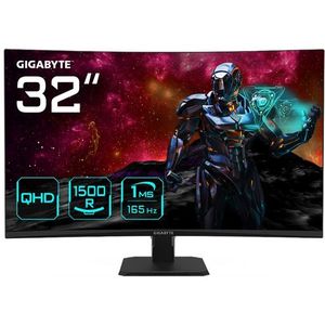 Gigabyte - GS32QC - Monitor - Zwart - 31.5 inch - Quad HD - 165 Hz