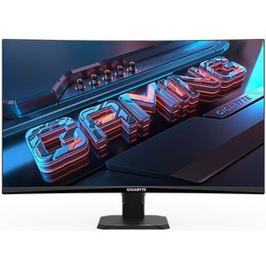 GIGABYTE GS27QC 27"" QHD Curved Gaming Monitor - 2560 x 1440, 1500R, 165Hz, 1ms, 250 cd/m², FreeSync Premium, HDR ready, HDMI 2.0, DisplayPort 1.4