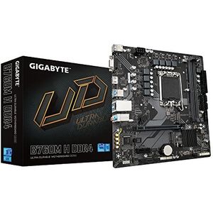 Gigabyte B760M H DDR4 Moederbord Socket Intel 1700 Vormfactor Micro-ATX Moederbord chipset Intel® B760