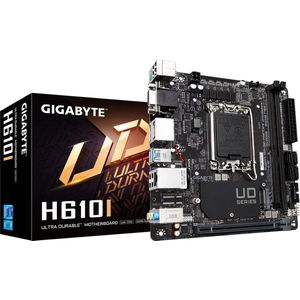 GIGABYTE H610I moederbord Intel H610 Express LGA 1700 mini ITX