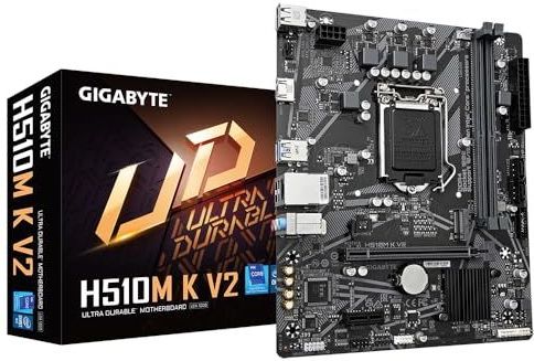 GIGABYTE H510M K V2 moederbord Intel H470 Express LGA 1200 (Socket H5) micro ATX