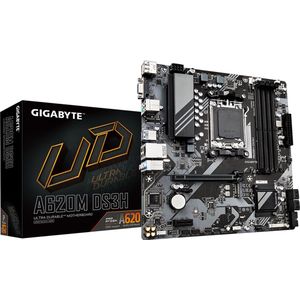 Gigabyte A620M DS3H Moederbord Socket AMD AM5 Vormfactor Micro-ATX