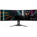 GIGABYTE AORUS CO49DQ computer monitor 124,5 cm (49") 5120 x 1440 Pixels DQHD OLED Zwart