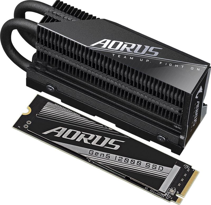 GIGABYTE AORUS Gen5 12000 1TB SSD - PCI Express 5.0