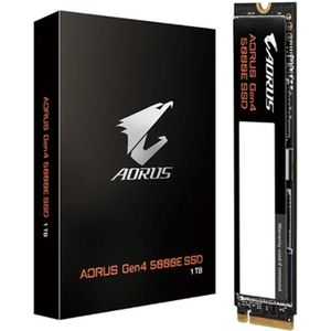 Gigabyte AORUS Gen4 5000E SSD - 1.024TB - M.2 2280 - Zwart