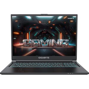 Gigabyte G6 KF-H3DE854SD laptop Intel® Core™ i7 i7-13620H 40,6 cm (16") Full HD+ 16 GB DDR5-SDRAM 1 TB SSD NVIDIA GeForce RTX 4060 Wi-Fi 6E (802.11ax) Windows 11 Home Zwart