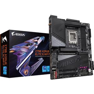 GIGABYTE Z790 AORUS ELITE X WIFI7 Moederbord - Intel Z790 - Intel LGA1700 socket - DDR5 RAM - ATX