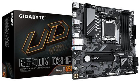 GIGABYTE B650M D3HP moederbord AMD B650 Socket AM5 micro ATX