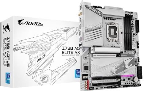 Moederbord Intel Gigabyte Z790 AORUS ELITE AX ICE