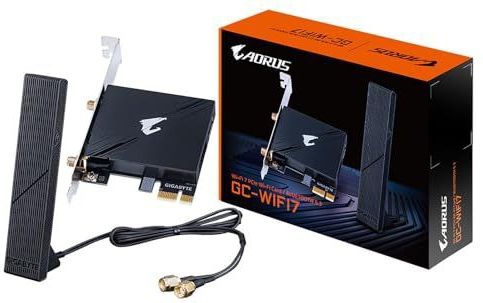 Gigabyte - GC-WIFI7 - Netwerkkaart - Zwart - WLAN / Bluetooth 5800 Mbit/s