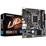 GIGABYTE H610M H V2 moederbord Intel H610 Express LGA 1700 micro ATX