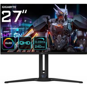 Gigabyte - AORUS FO27Q2 - 27 Inch - Quad HD - 240Hz - OLED Gaming Monitor