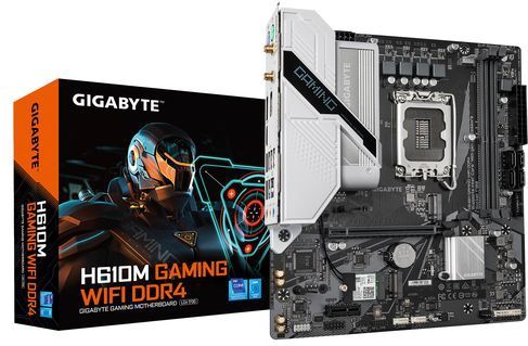 GIGABYTE H610M GAMING WF DDR4 moederbord Intel H610 Express LGA 1700 micro ATX