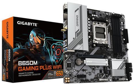 GIGABYTE - B650M GAMING PLUS WIFI - Moederbord - Micro ATX - AMD B650