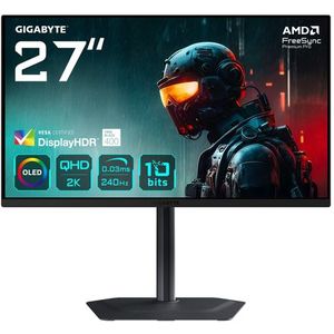Gigabyte - MO27Q2 - QHD Gaming Monitor - 27 inch - QD-OLED - 240Hz