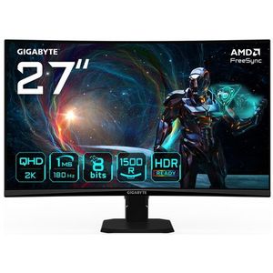 Gigabyte - GS27QCA - QHD Gaming Monitor - 27 inch - 180Hz - VA Paneel