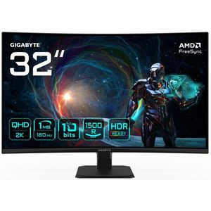 Gigabyte - GS32QCA - QHD Gaming Monitor - 32 inch - QD-OLED - 180Hz