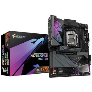 Gigabyte X870E AORUS MASTER - ATX - Socket AM5 - AMD X870 - DDR5 - USB 4 - Wi-Fi 7 - Realtek Audio