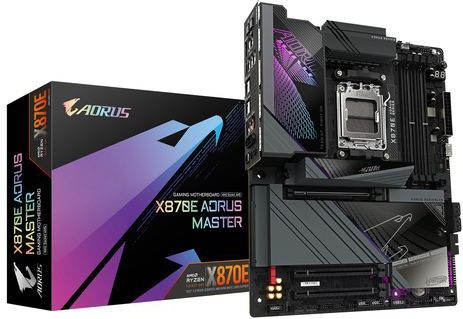 Gigabyte X870E AORUS MASTER - ATX - Socket AM5 - AMD X870 - DDR5 - USB 4 - Wi-Fi 7 - Realtek Audio