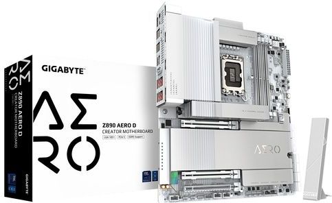 GIGABYTE - Z890 AERO D Moederbord - Intel Z890 - LGA 1851 - Verlengd ATX