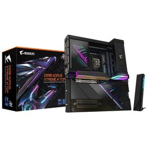 GIGABYTE - Z890 AORUS XTREME AI Moederbord - Ondersteunt Intel Core Ultra - PCIe 5.0 - Wi-Fi 7