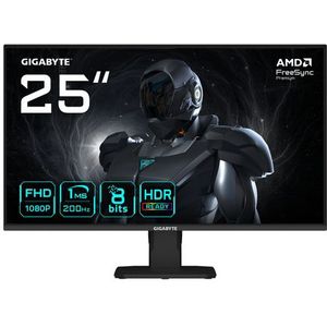 Gigabyte - GS25F2 Monitor - Zwart - 62,2 cm (24.5 inch) - Full HD LED