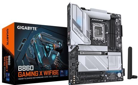 GIGABYTE - B860 GAMING X WIFI6E Moederbord - ATX - LGA 1851 - DDR5-SDRAM