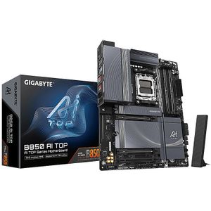 Gigabyte B850 AI TOP - Moederbord - ATX - Socket AM5 - AMD B850 - DDR5 - Realtek ALC1220-VB - Wi-Fi 7 - 10 Gigabit Ethernet