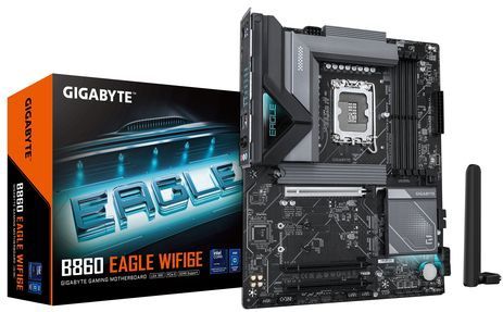 GIGABYTE - B860 EAGLE WIFI6E Moederbord - ATX - Intel B860 - LGA 1851